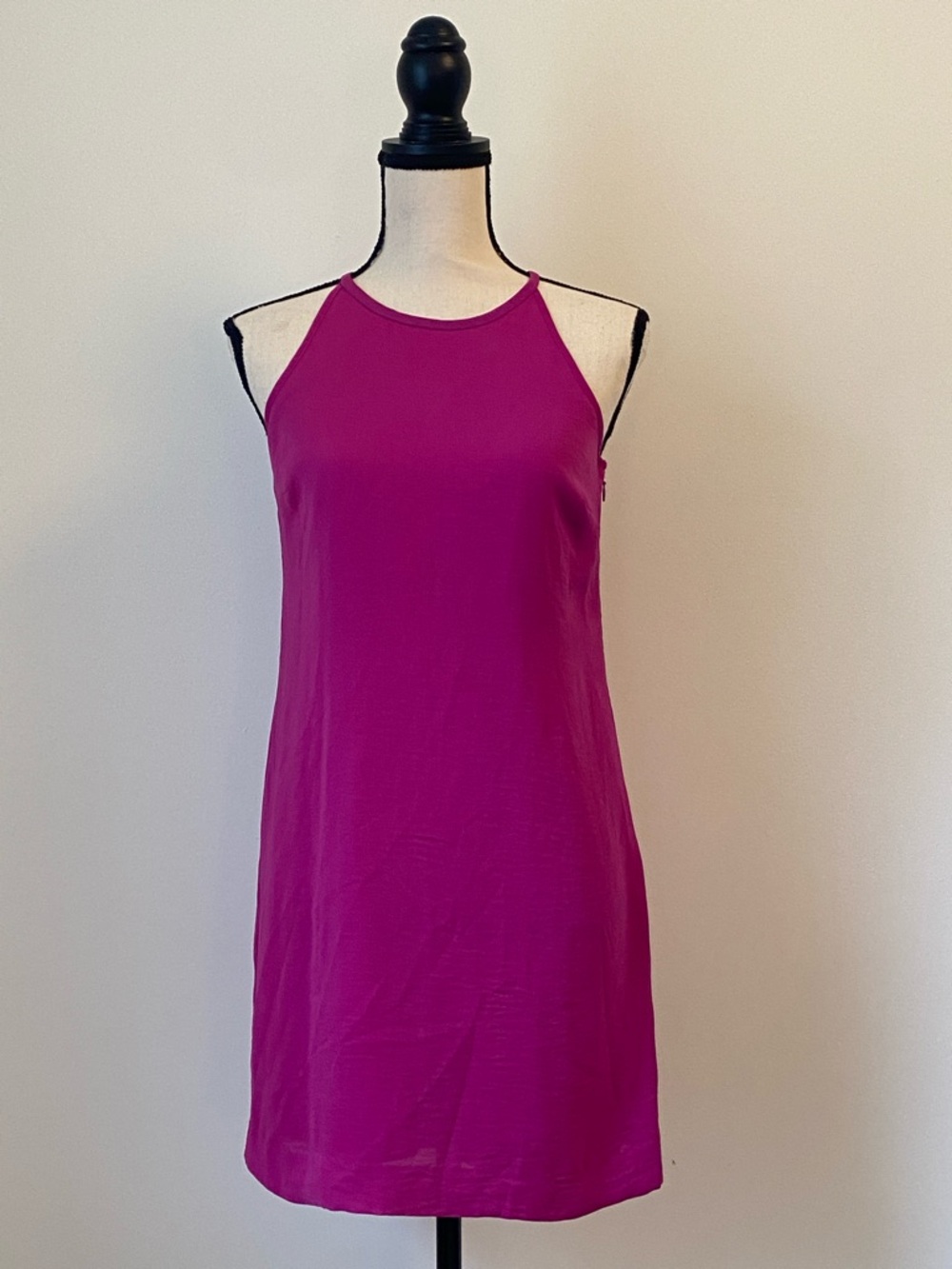 Banana Republic Sleeveless Magenta Shift Dress